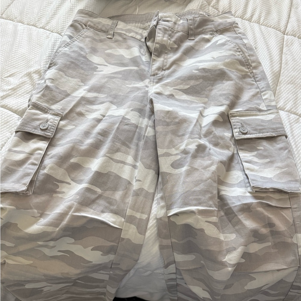 Wild Fable Gray Camo Wide Leg Pants